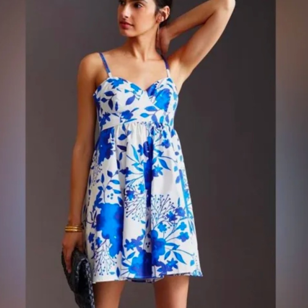 Anthropologie Sleeveless sweetheart Romper - Picture 7 of 7